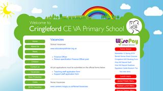 Vacancies - Cringleford — CE VA Primary School