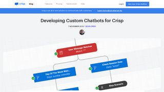 Developing Custom Chatbots for Crisp | Crisp