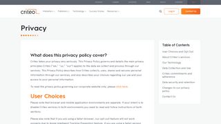 Privacy | Criteo
