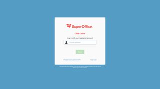 SuperOffice CRM Online - Login