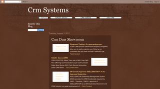 Crm Systems: Crm Dms Showroom