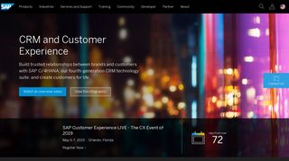 CRM and Customer Experience Systems for your Enterprise | SAP ...