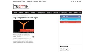 crm.ynetwork.in/user login Archives - Tricity