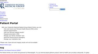 Patient Portal | CRMG