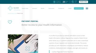 Patient Portal - Cullman Regional Medical Center