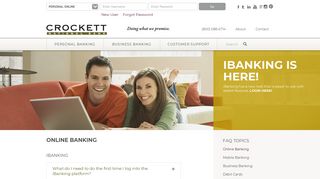 Online Banking | Crockett National Bank
