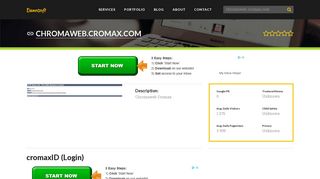 Welcome to Chromaweb.cromax.com - CromaxID (Login)