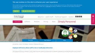 Employee Self Service | Croner Simply Personnel