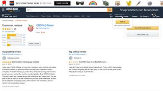 Amazon.com: Customer reviews: CRON-O-Meter