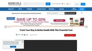 Track Your Way to Better Health With Cronometer - Dr. Mercola