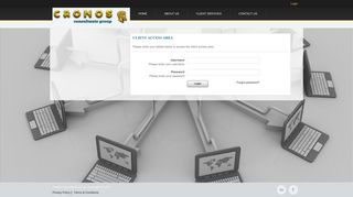 Cronos Secure Login | Cronos Consultants Group