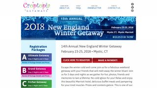 2018 New England Winter Getaway | Croptopia Getaways