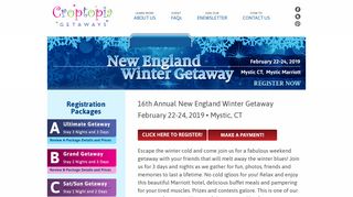 2019 New England Winter Getaway | Croptopia Getaways