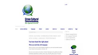 Interpreting & Translation | Cross Cultural Communications WA
