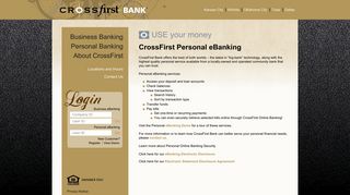 CrossFirst Bank > Personal Banking > Online Banking