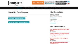 Sign Up for Classes - CrossFit New York City | Workouts That Work ...