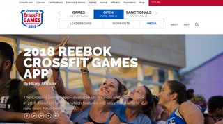2018 Reebok CrossFit Games App