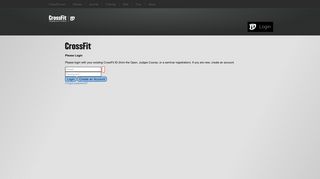 CrossFit ID - Update Password - CrossFit Games