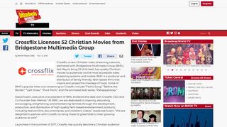 Crossflix Licenses 52 Christian Movies from Bridgestone Multimedia ...