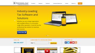 Professional Tax Software from CrossLink