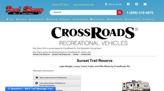 CrossRoads RV Dealer in Ohio - Sales and Service - National Delivery