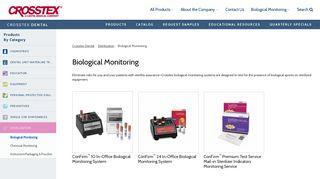 Biological Monitoring CROSSTEX