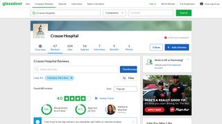 Crouse Hospital Reviews | Glassdoor