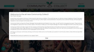 the all new Community Collect!