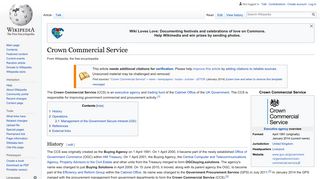 Crown Commercial Service - Wikipedia