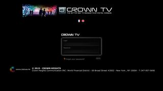 Log In Crown TV