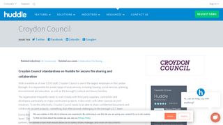 Croydon Council | Huddle
