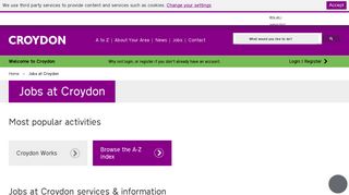 Jobs at Croydon - London Borough of Croydon - Croydon Council