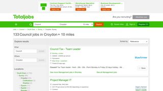 Council Jobs in Croydon | Council Job Vacancies Croydon - totaljobs