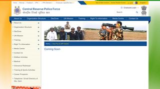 View Pay & GPF Details | Central Reserve Police Force ... - CRPF
