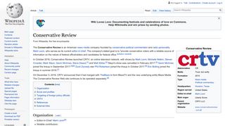 Conservative Review - Wikipedia