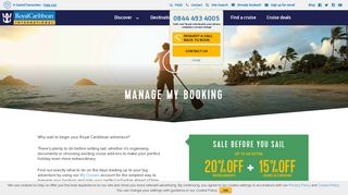 Manage My Booking | Royal Caribbean