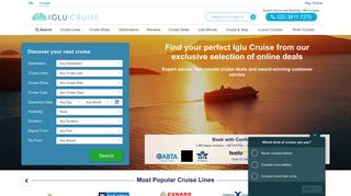 Iglu Cruise: Cruises Deals| Cruise Holidays 2019 & 2020