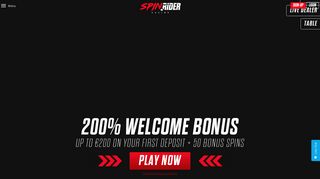 Spin Rider - Online Casino -