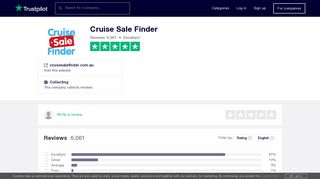 Cruise Sale Finder Reviews | Read Customer Service Reviews of ...