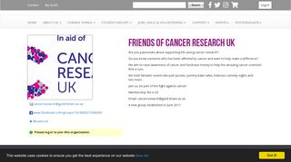 Friends of Cancer Research UK - Guild of Students