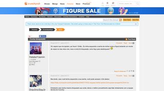 Crunchyroll - Forum - Conta bloqueada