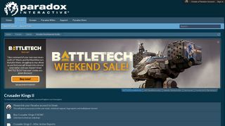 Crusader Kings II | Paradox Interactive Forums