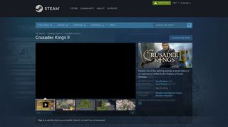 Crusader Kings II on Steam