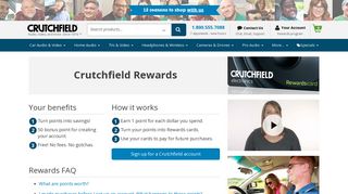 Crutchfield Rewards at Crutchfield.com