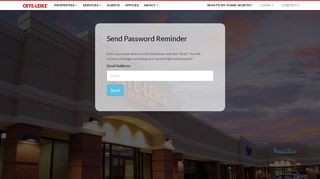 Forgot Password | Crye-Leike.com