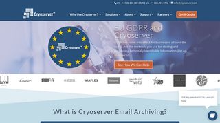 Cryoserver | Email Archiving for Business
