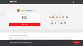 Crypto-Games.net - Bitcoin Casinos