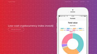 Crypto Index - Rebalance your cryptocurrency portfolio
