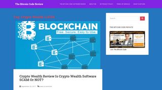 Crypto Wealth LOGIN | The Bitcoin Code Review