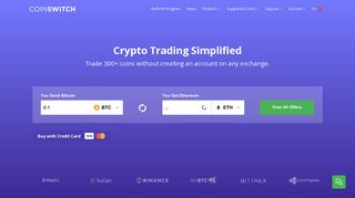 Cryptocurrency Trading Platform : Instant Cryptocurrency Exchange ...